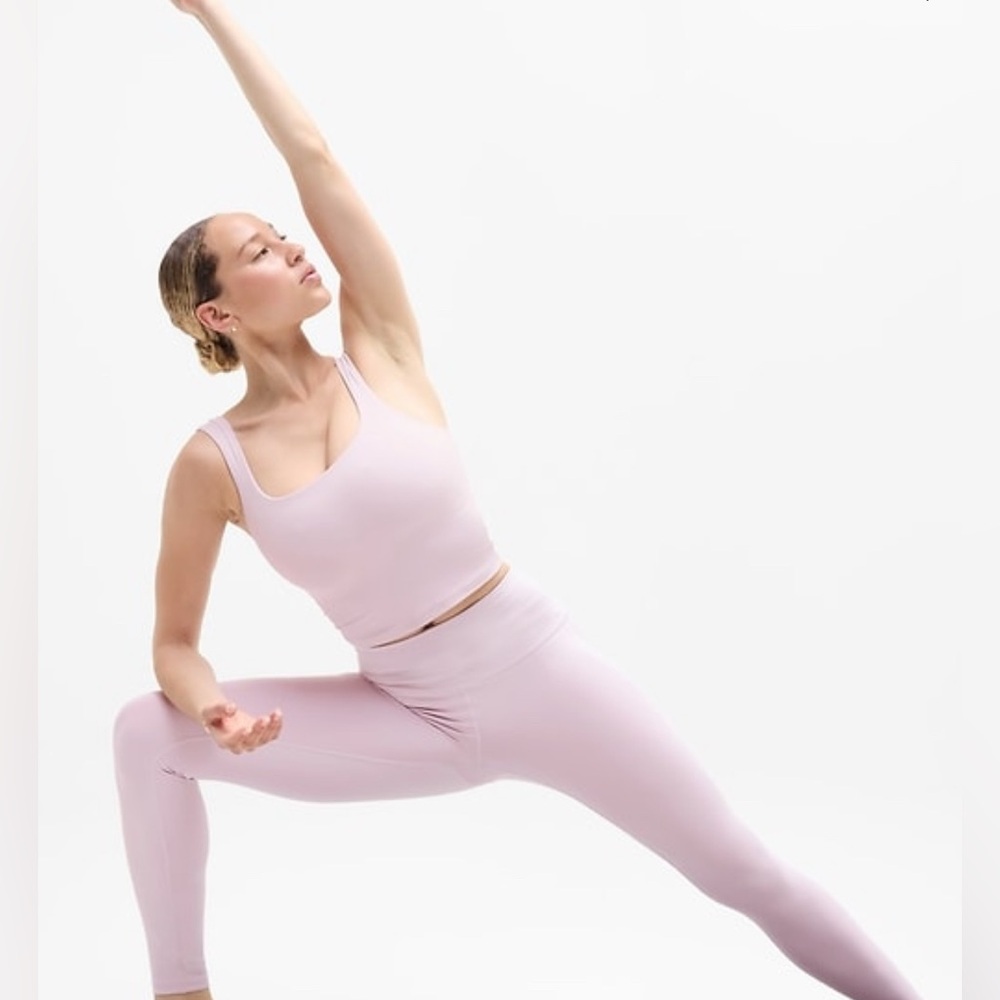 Athleta Light Pink Elation Tight